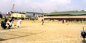 �_�ӃX�|�[�c���N�c�Ƃ̗��K�����̗l�q