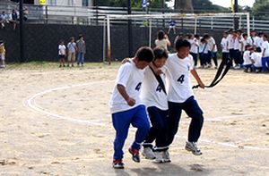 �P�N���̋��Z�@�^�񒆂����q