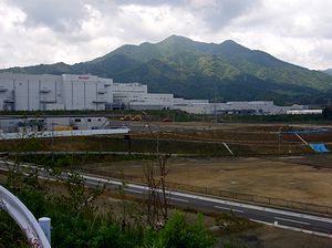 ���R��������������ꂽ�V���[�v�̋߂��̍H�ƒc�n