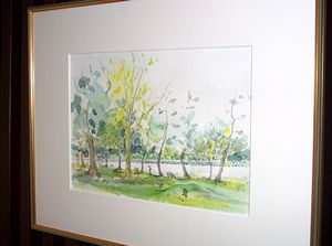 ����ɏ����Ă���q����i�܂����j�N�̊G