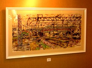 �A�[�g�t�H�[�����Ŏs�����ɏ���ꂽ�c�����j����̊G